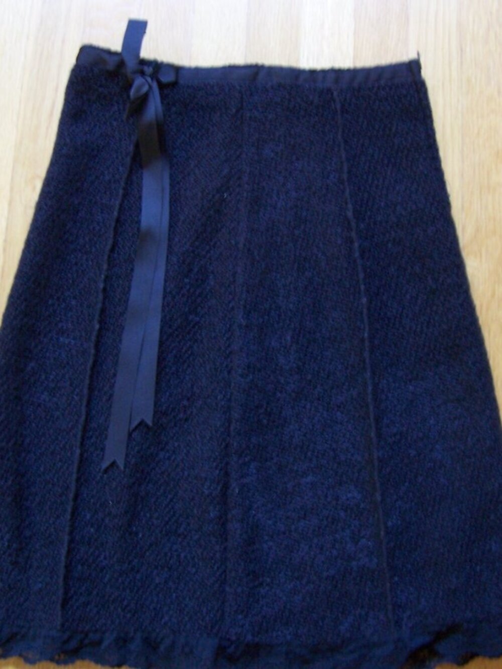 La Jupe Skirt Textured Winter Skirt Size 4